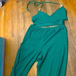 Green Matching 2 Piece